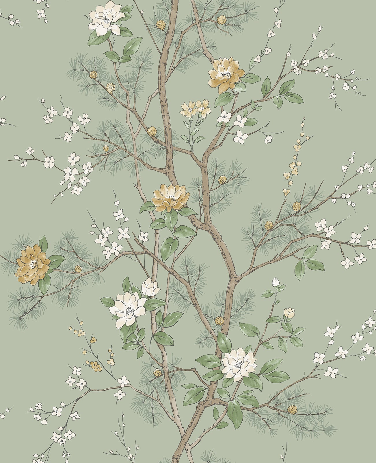 752 Bridget Floral wallpaper by Belgravia