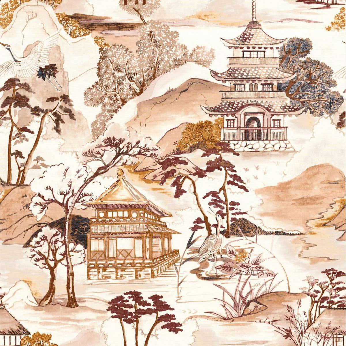75310304 Nara Archipel BWallpaper by Casamance