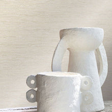 Tatami Grege Le Jacquard Wallpaper by Casamance