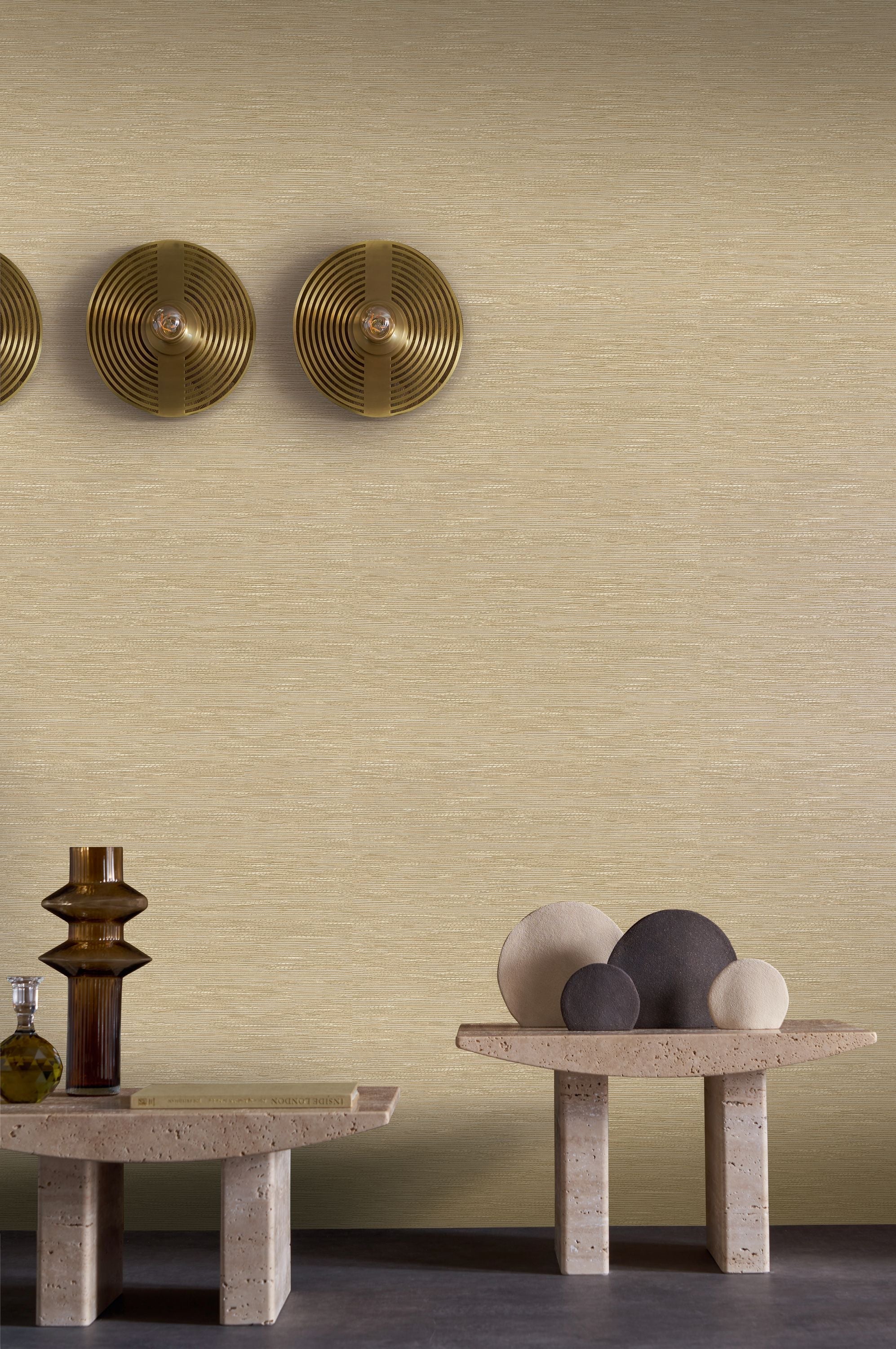 75342446 Tatami Beige Moyen Wallpaper by Casamance