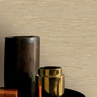 Tatami Beige Moyen Le Jacquard Wallpaper by Casamance