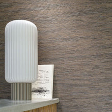 Tatami Anthracite/Mordore Le Jacquard Wallpaper by Casamance