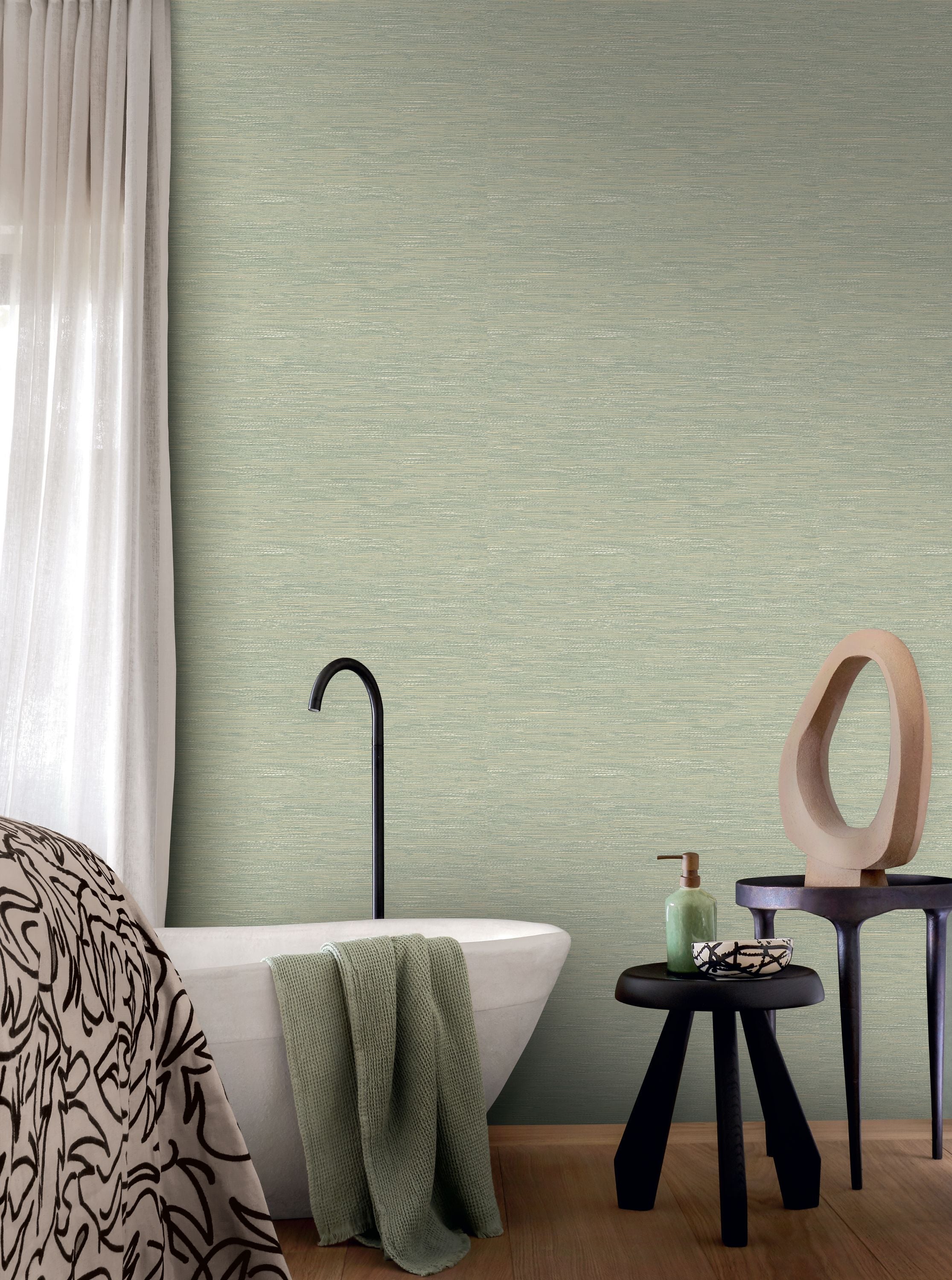 75343364 Tatami Opaline Wallpaper by Casamance