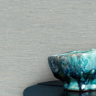 Tatami Givre Le Jacquard Wallpaper by Casamance