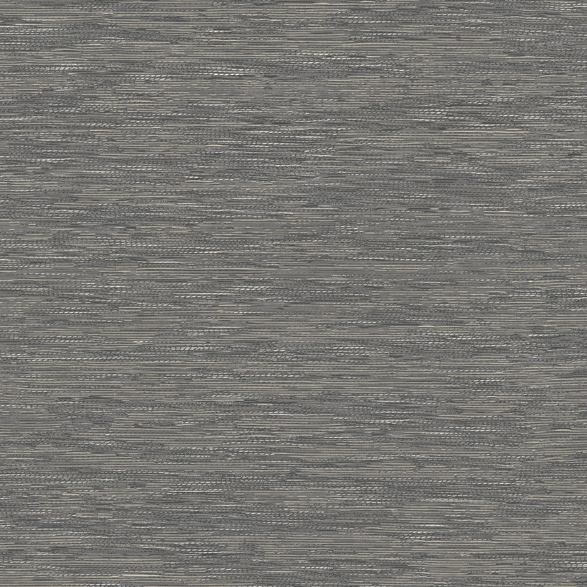 75344792 Tatami Anthracite Wallpaper by Casamance