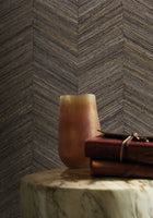 75371120 Ocotea Ebene Wallpaper by Casamance