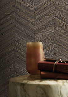 75371120 Ocotea Ebene Wallpaper by Casamance