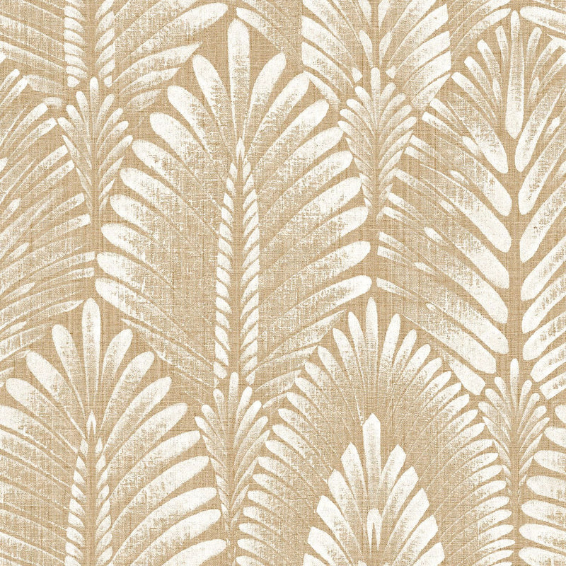 75470814 Alisio Latte Wallpaper by Casamance