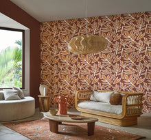 75482854 Tisaro Terracotta Wallpaper by Casamance