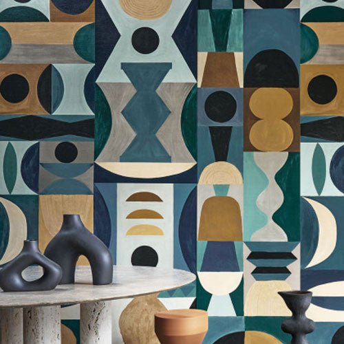 75564282 Modelage Panel L'Atelier Wallpaper by Casamance