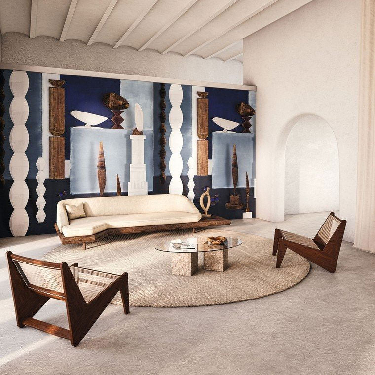 75580202 Atelier De Brancusi Panoramas 2 Wallpanel by Casamance