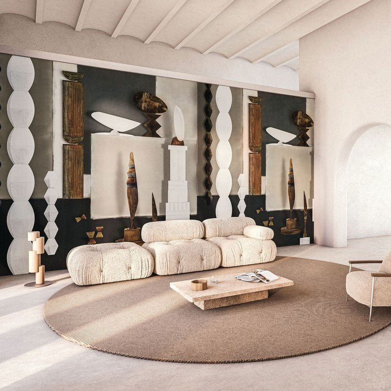 75580304 Atelier De Brancusi Panoramas 2 Wallpanel by Casamance