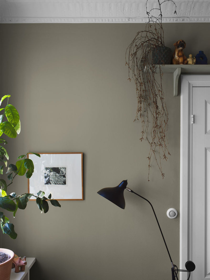 7558 Light Olive Wallpaper by Boråstapeter