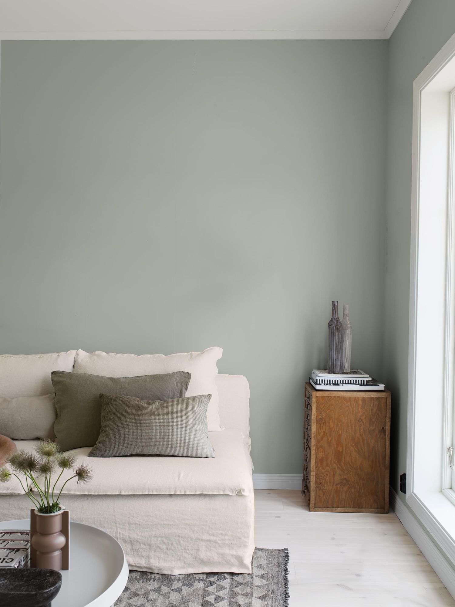 7559 Linden Green Wallpaper by Boråstapeter