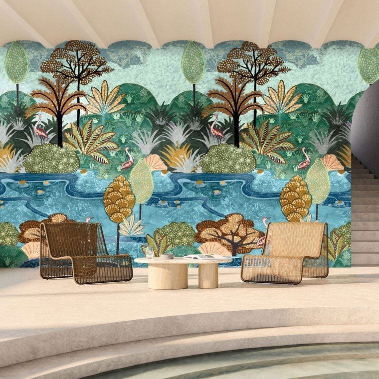 75610814 Aruba Panoramas 2 Wallpanel by Casamance