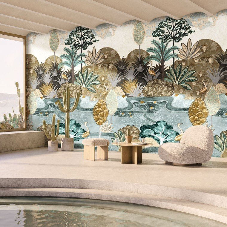 75610916 Aruba Panoramas 2 Wallpanel by Casamance