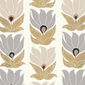 Dauphine Square Jasmin Wallpaper by Casamance