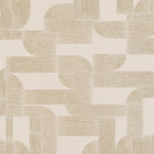 75701324 Hector Square Jasmin Sable and Dore Wallpaper by Casamance