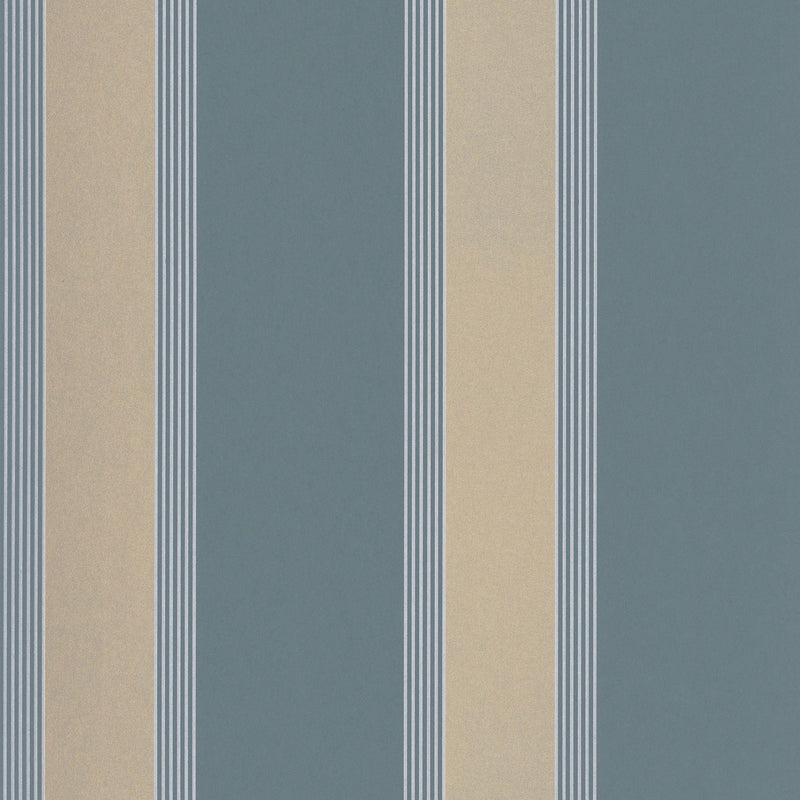 75712140 Auteuil Céladon/Doré Wallpaper by Casamance