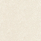 75722650 Passy Square Jasmin Blanc and Beige Argile Wallpaper by Casamance