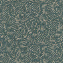 75722854 Passy Square Jasmin Vert De Gris Fonce and Beige Argile Wallpaper by Casamance