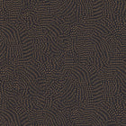 75723058 Passy Square Jasmin Noir and Camel Argile Wallpaper by Casamance