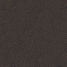 75723058 Passy Square Jasmin Noir and Camel Argile Wallpaper by Casamance