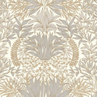 75733160 Chardon Square Jasmin Blanc and Dore Wallpaper by Casamance