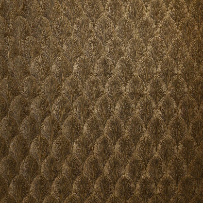 75782038 Tourmaline Doré Foncé Wallpaper by Casamance