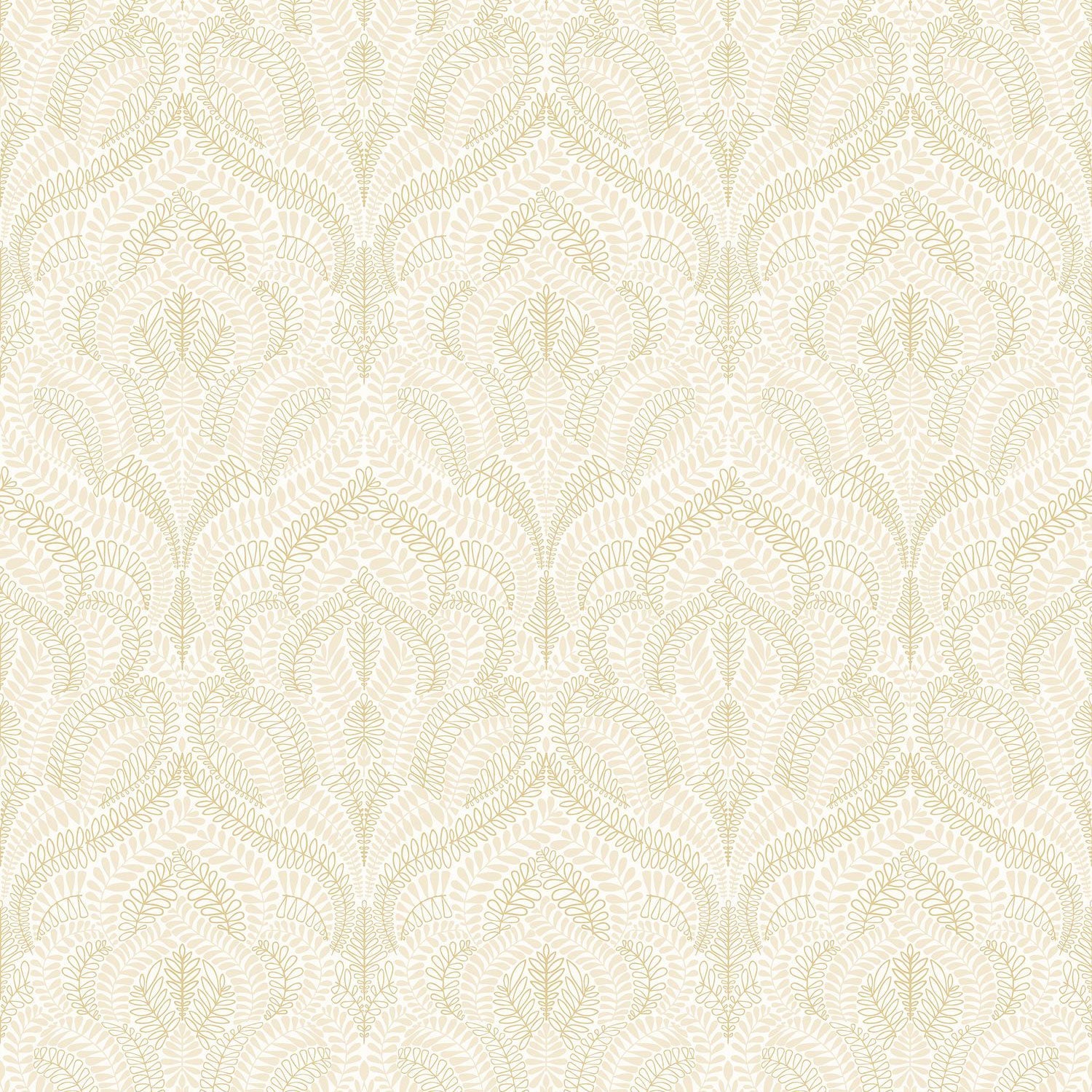 75821018 Felix Ivoire/Doré Wallpaper by Casamance