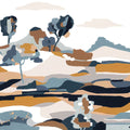Le Bassin Bleu Persan Wallpanel by Casamance