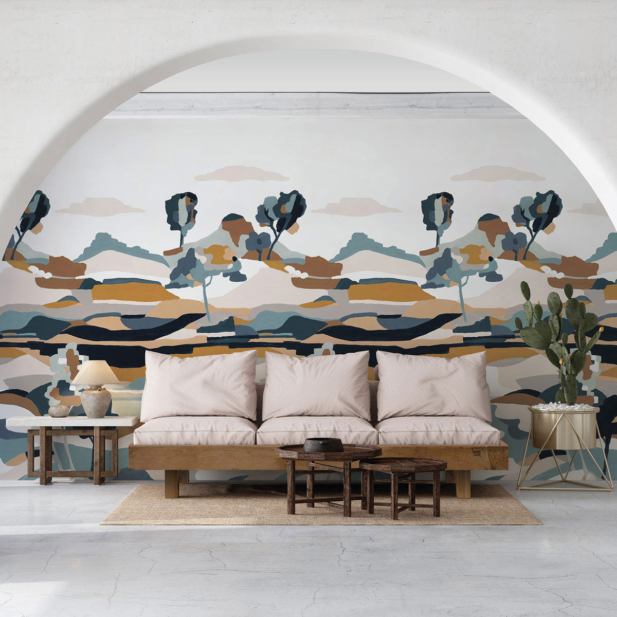 75933670 Le Bassin Panoramas 3 Wallpanel by Casamance