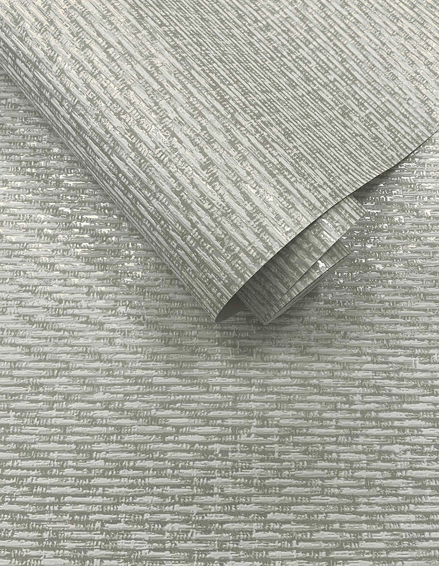 75981 Twill Weave Grey Wallpaper by Holden