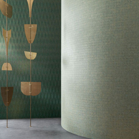 76080610 Faenza Texture Cerame Wallpaper by Casamance