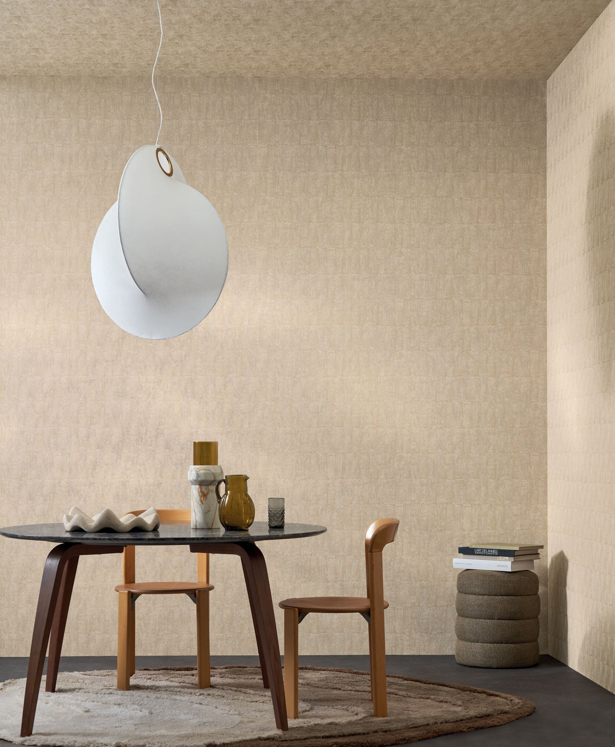 Bizen Sable Wallpaper by Casamance