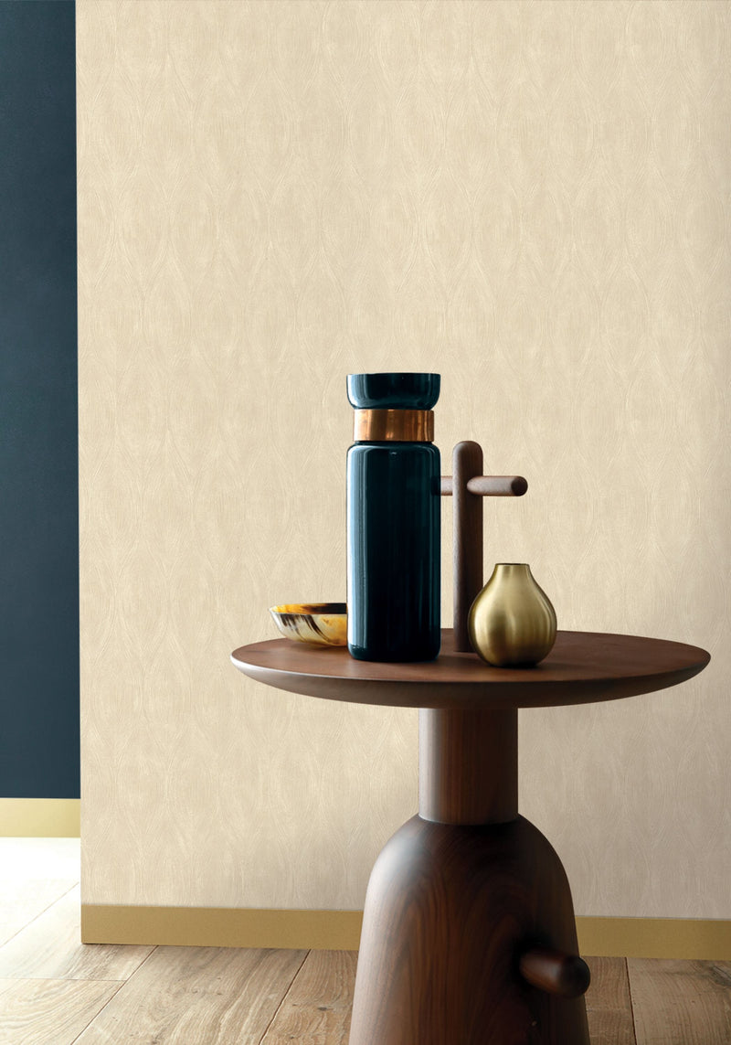 76112752 Keramos Ivoire/Nacré Wallpaper by Casamance