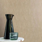 Keramos Marron Glacé Select 9 Wallpaper by Casamance