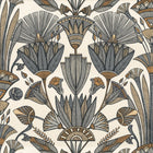 76130100 Denderah Bord Du Nil Wallpaper by Casamance