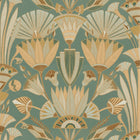 76130202 Denderah Bord Du Nil Wallpaper by Casamance