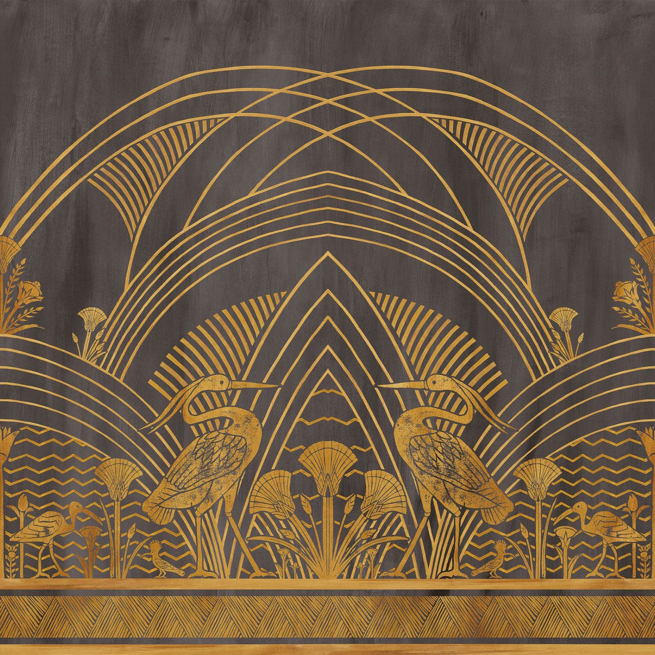 76193262 Elephantine Panoramas 3 Wallpanel by Casamance