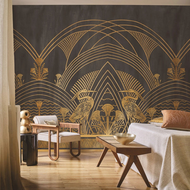 76193262 Elephantine Panoramas 3 Wallpanel by Casamance