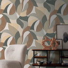 76200100 Mandorla Terra Rossa Wallpaper by Casamance