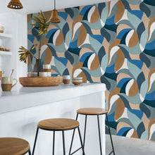 76200508 Mandorla Terra Rossa Wallpaper by Casamance