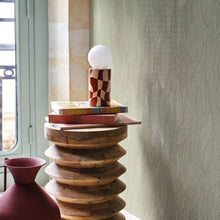 76221120 Jassine Terra Rossa Wallpaper by Casamance