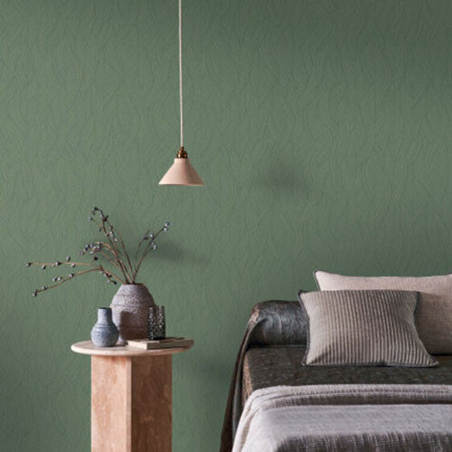 76221222 Jassine Terra Rossa Wallpaper by Casamance