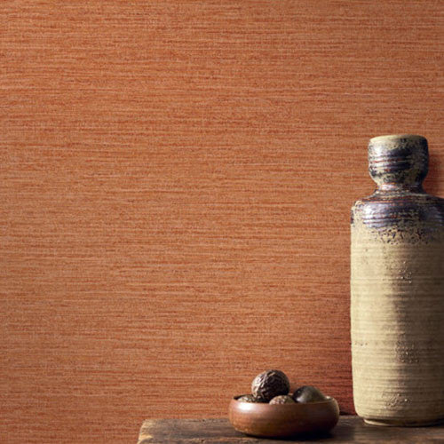 76233262 Occitan Terra Rossa Wallpaper by Casamance