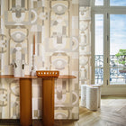 76250100 Vitrail Faubourg Des Lumieres Wallpaper by Casamance