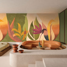 76343772 Nahua Mural Casa Azul Wallpaper by Casamance