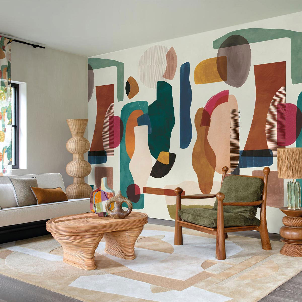 76350304 Audria Panoramas 3 Wallpanel by Casamance