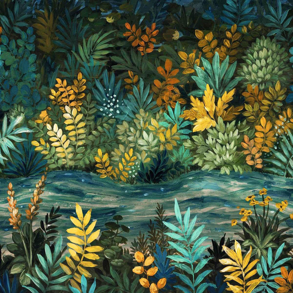 76401324 Nuit Etoilee Panoramas 3 Wallpanel by Casamance